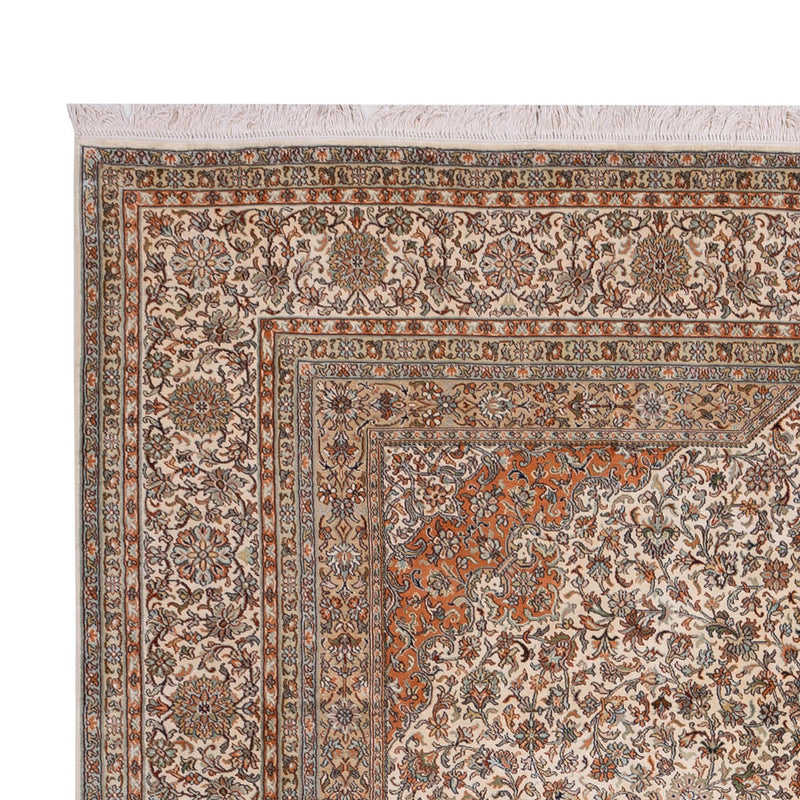 カシミールシルク 絨毯 344x250cm - オリエンタル絨毯