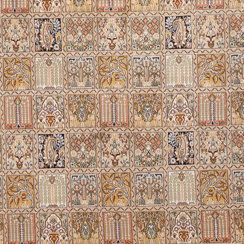 カシミールシルク 絨毯 330x246cm - オリエンタル絨毯