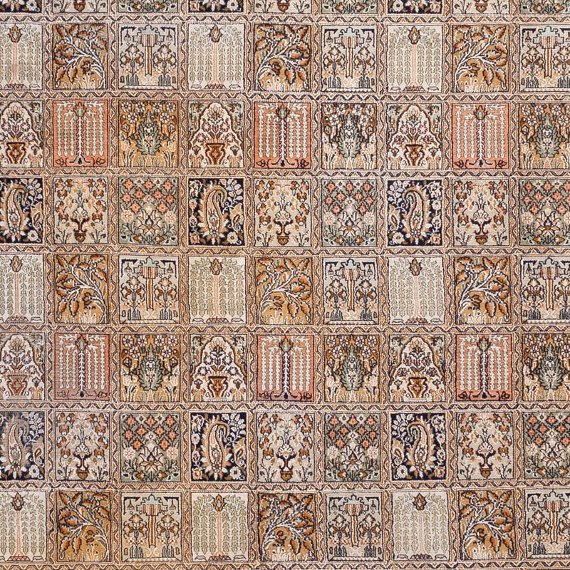 カシミールシルク 絨毯 377x275cm - オリエンタル絨毯