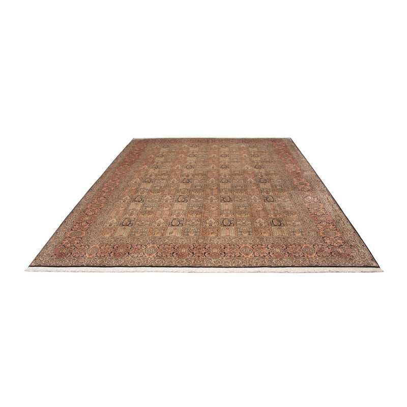 カシミールシルク 絨毯 339x246cm - オリエンタル絨毯