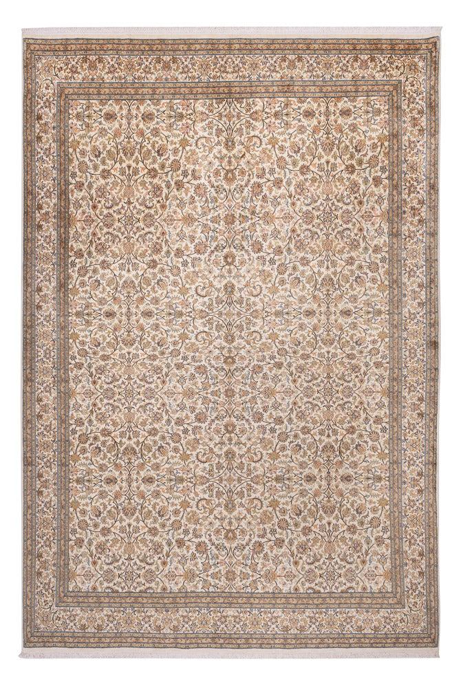カシミールシルク 絨毯 356x245cm - オリエンタル絨毯