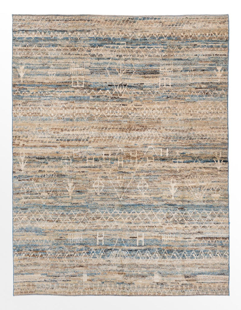 ベルベル絨毯 233x179cm - ウールラグ