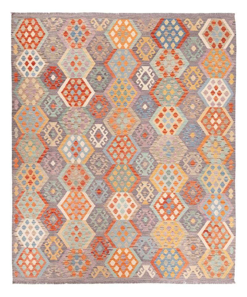 キリム マイメネ 絨毯 294x252cm - ウールラグ