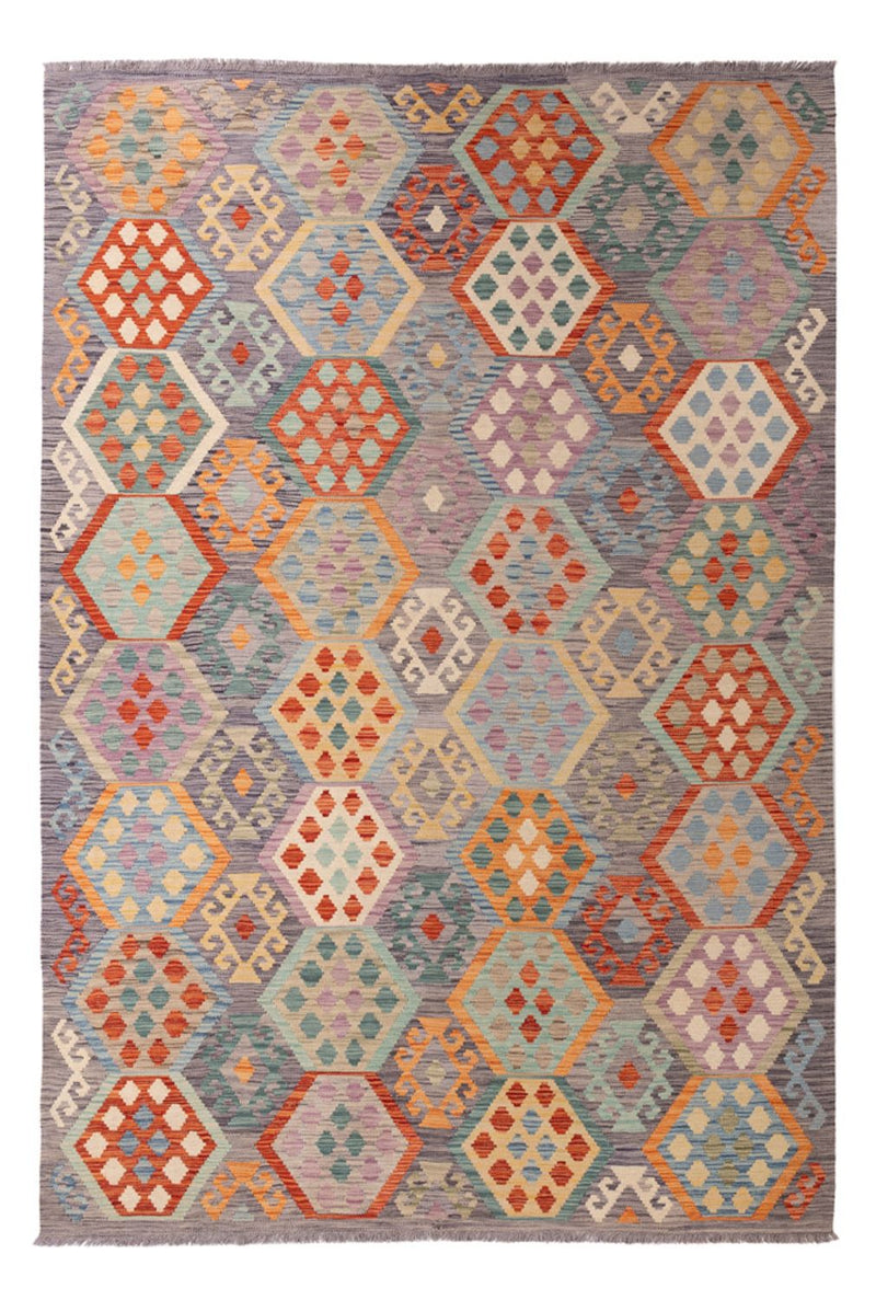 キリム マイメネ 絨毯 293x193cm - ウールラグ