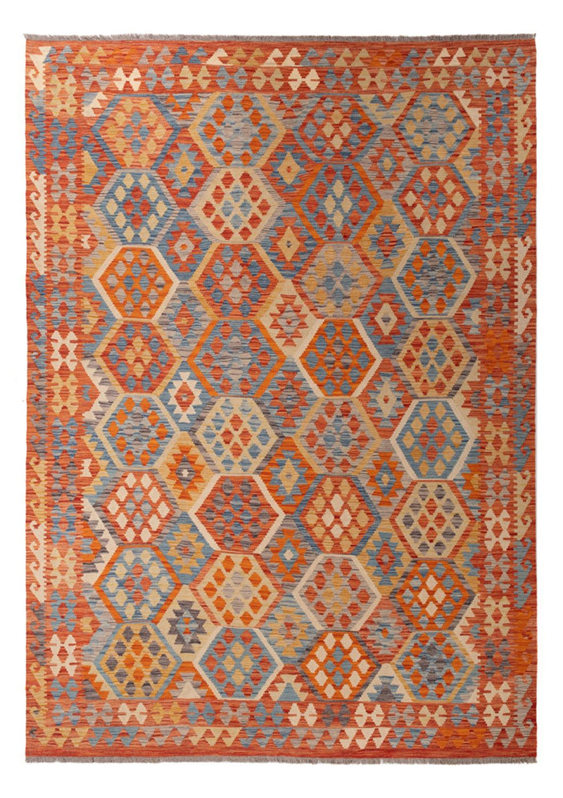 キリム マイメネ 絨毯 292x203cm - ウールラグ