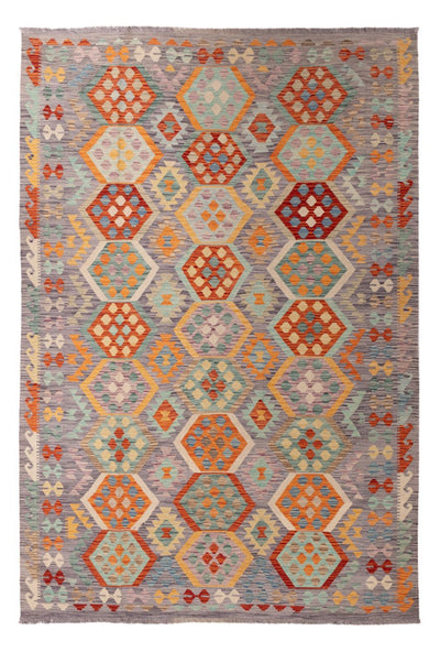 キリム マイメネ 絨毯 200x296cm - ウールラグ