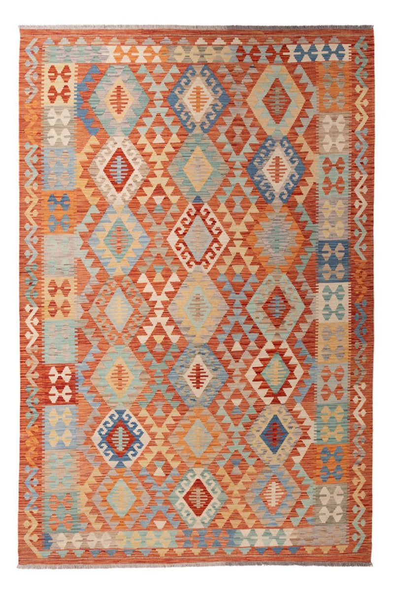 キリム マイメネ 絨毯 292x198cm - ウールラグ