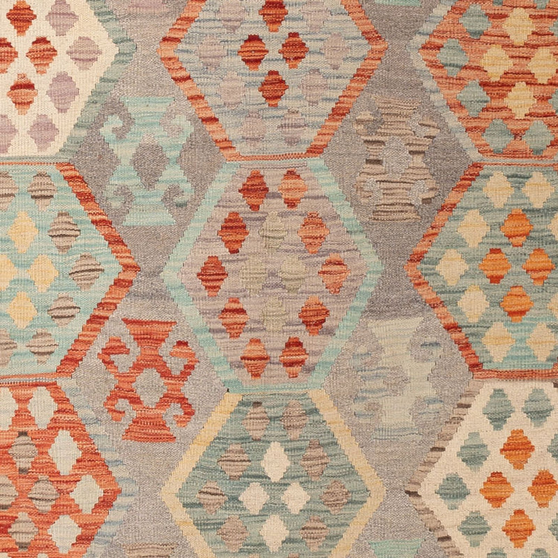 キリム マイメネ 絨毯 288x202cm - ウールラグ