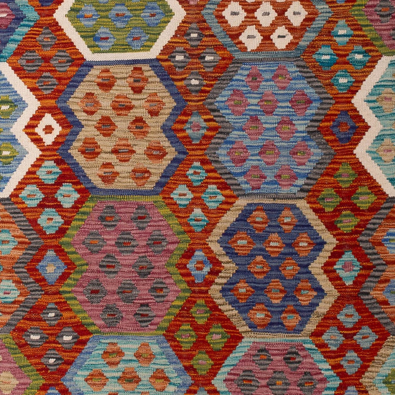 キリム マイメネ 絨毯 292x214cm - ウールラグ