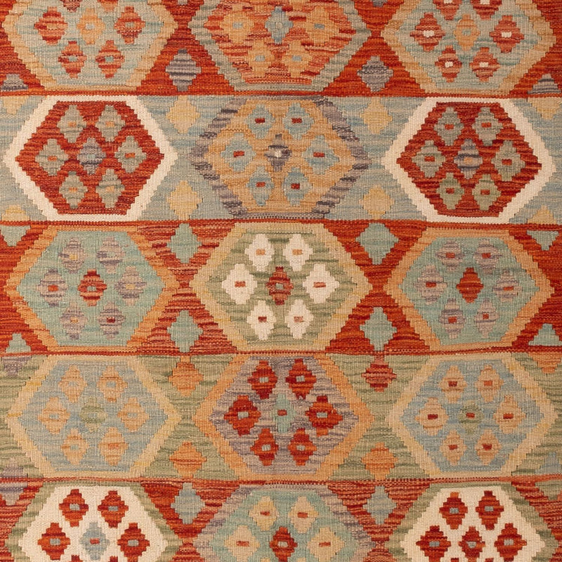 キリム マイメネ 絨毯 306x203cm - ウールラグ