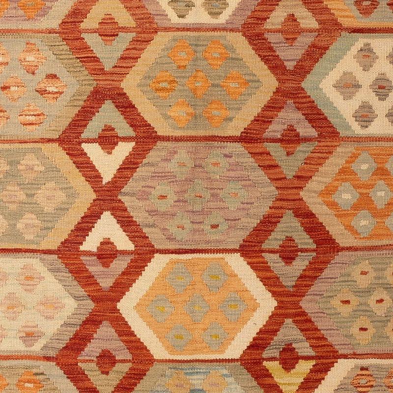 キリム マイメネ 絨毯 302x198cm - ウールラグ
