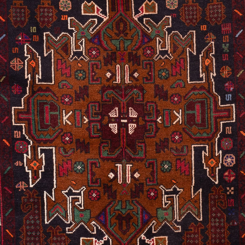 バルーチ絨毯 222x103cm - オリエンタル絨毯