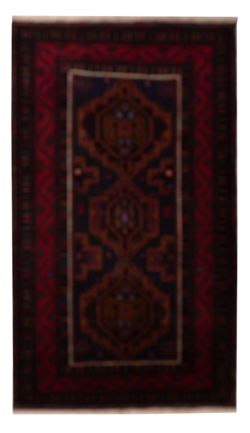 バルーチ絨毯 227x129cm - オリエンタル絨毯