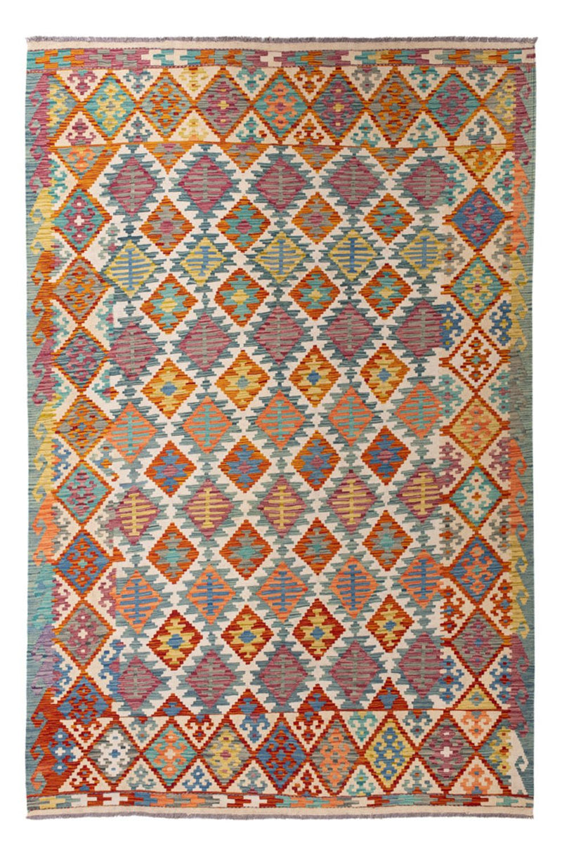 キリム マイメネ 絨毯 298x198cm - ウールラグ