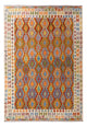 キリム マイメネ 絨毯 298x202cm - ウールラグ