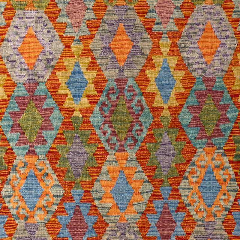 キリム マイメネ 絨毯 298x202cm - ウールラグ