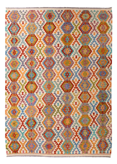 キリム マイメネ 絨毯 210x294cm - ウールラグ