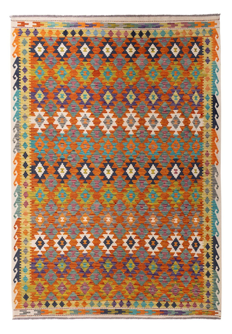 キリム マイメネ 絨毯 290x200cm - ウールラグ