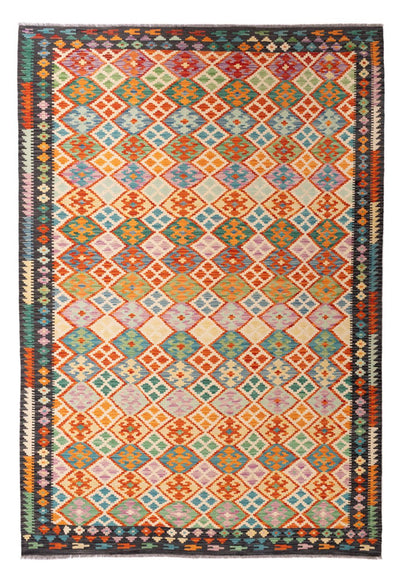 キリム マイメネ 絨毯 201x306cm - ウールラグ