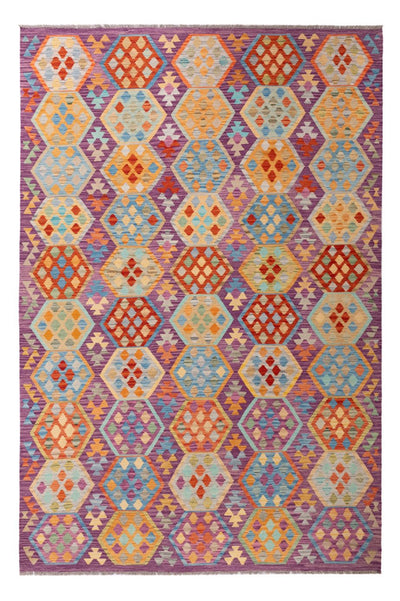 キリム マイメネ 絨毯 206x313cm - ウールラグ