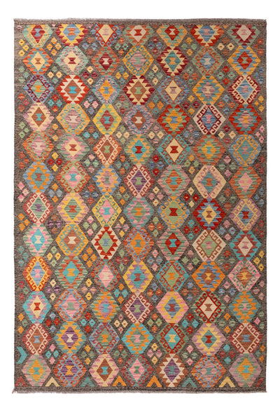 キリム マイメネ 絨毯 211x304cm - ウールラグ