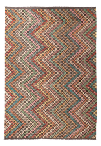 キリム マイメネ 絨毯 204x296cm - ウールラグ