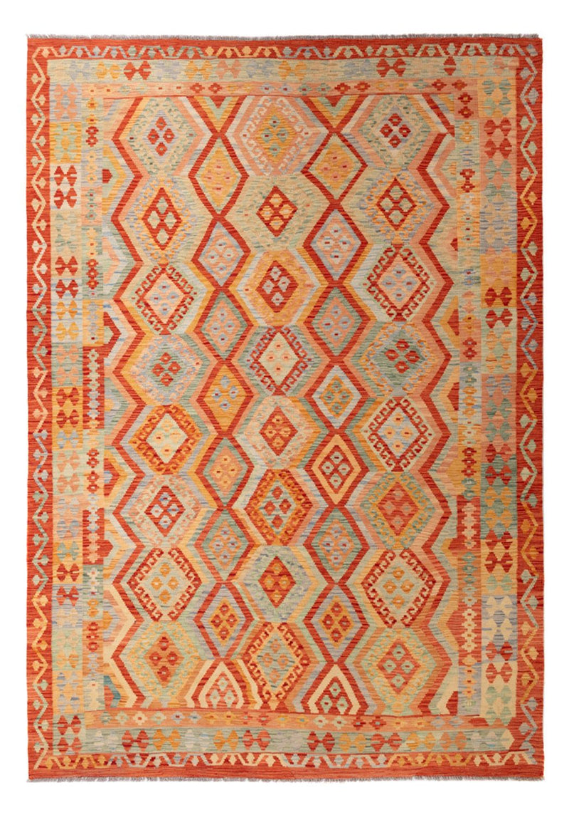 キリム マイメネ 絨毯 299x206cm - ウールラグ