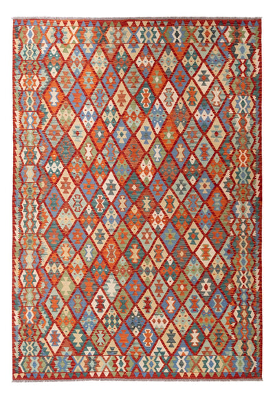 キリム マイメネ 絨毯 213x294cm - ウールラグ