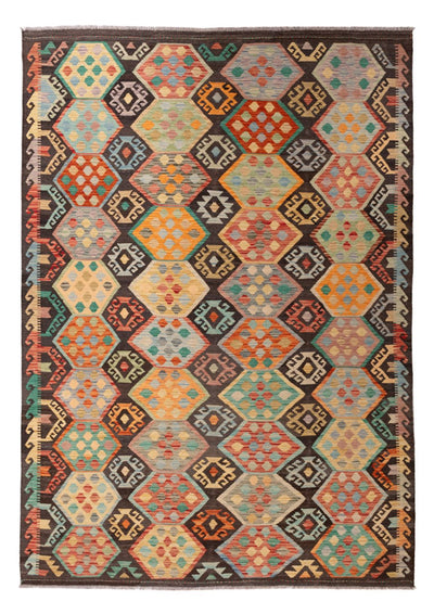 キリム マイメネ 絨毯 204x297cm - ウールラグ