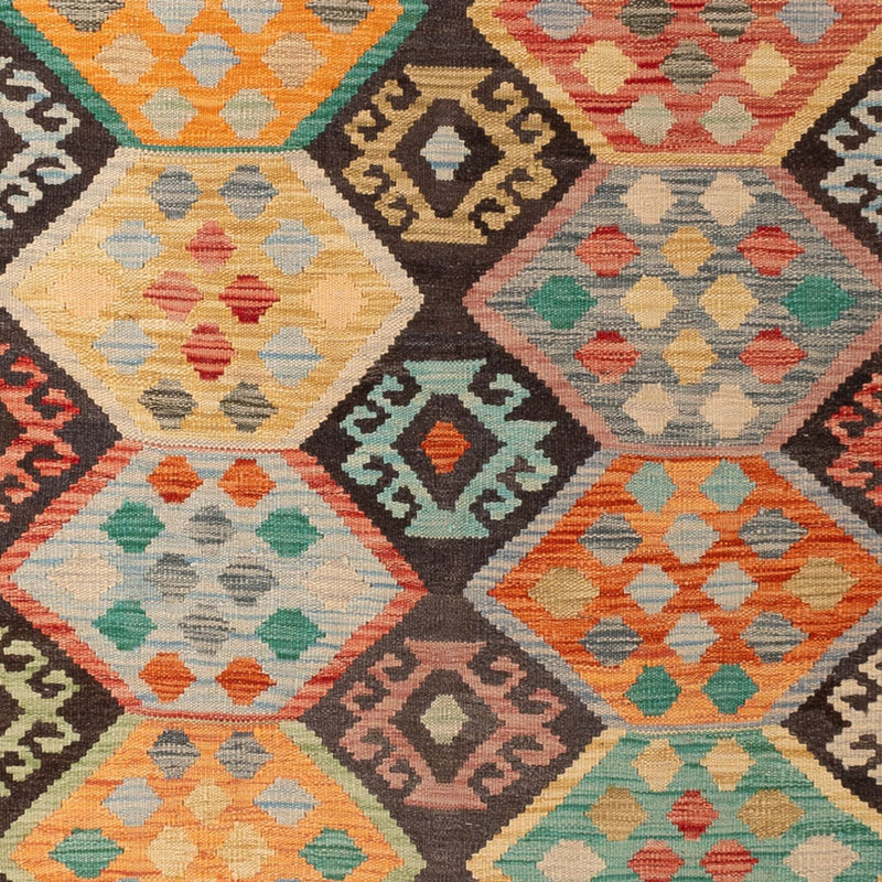 キリム マイメネ 絨毯 297x204cm - ウールラグ