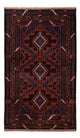 バルーチ絨毯 208x119cm - オリエンタル絨毯