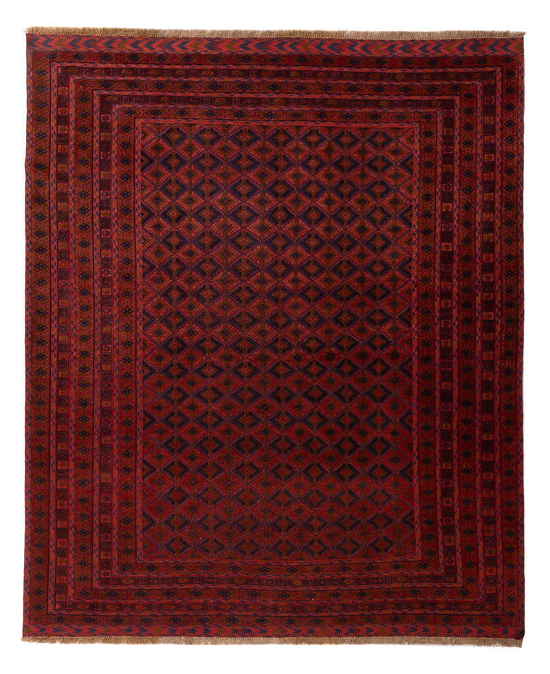キリム アフガン 絨毯 236x196cm
