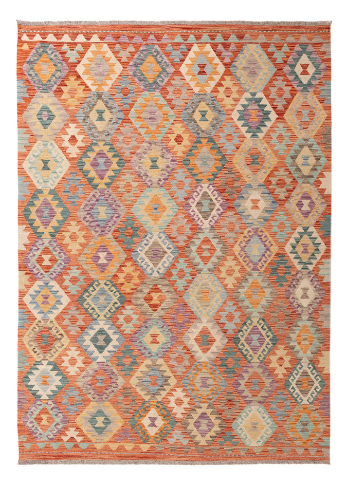 キリム マイメネ 絨毯 246x175cm - ウールラグ