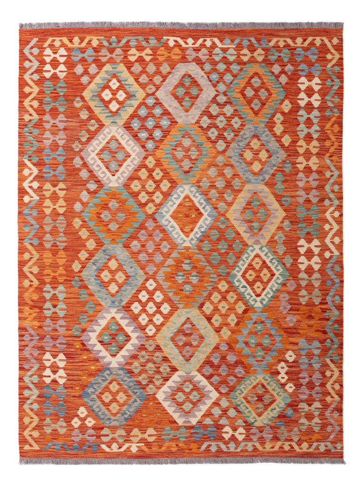 キリム マイメネ 絨毯 203x155cm - ウールラグ