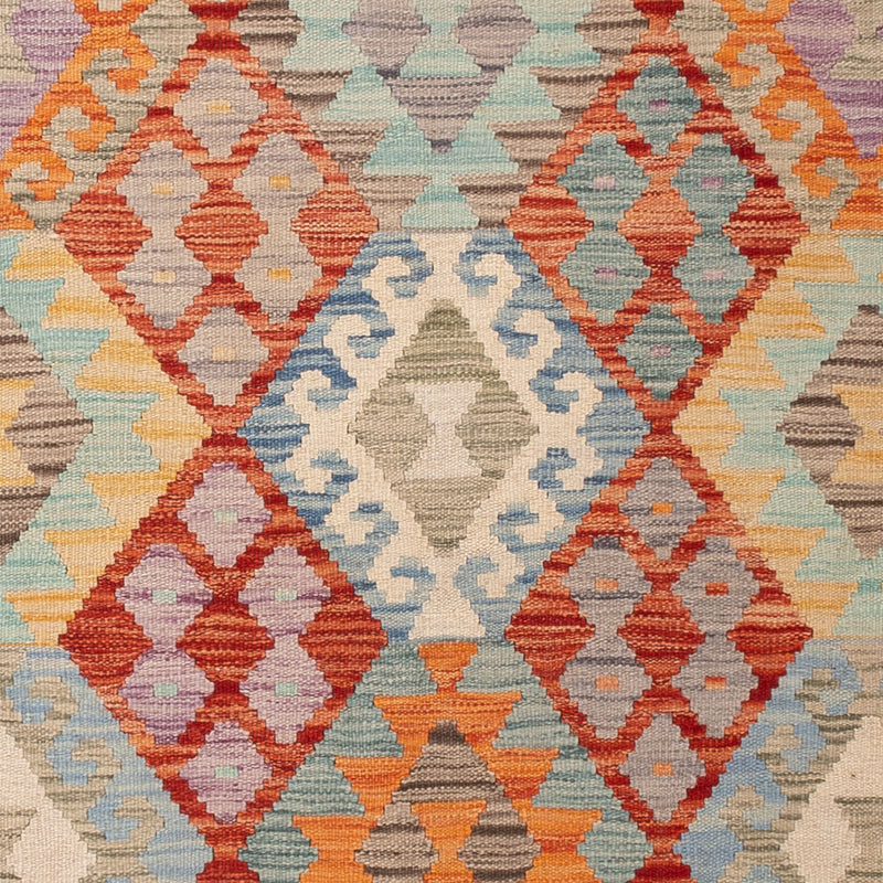 キリム マイメネ 絨毯 194x147cm - ウールラグ