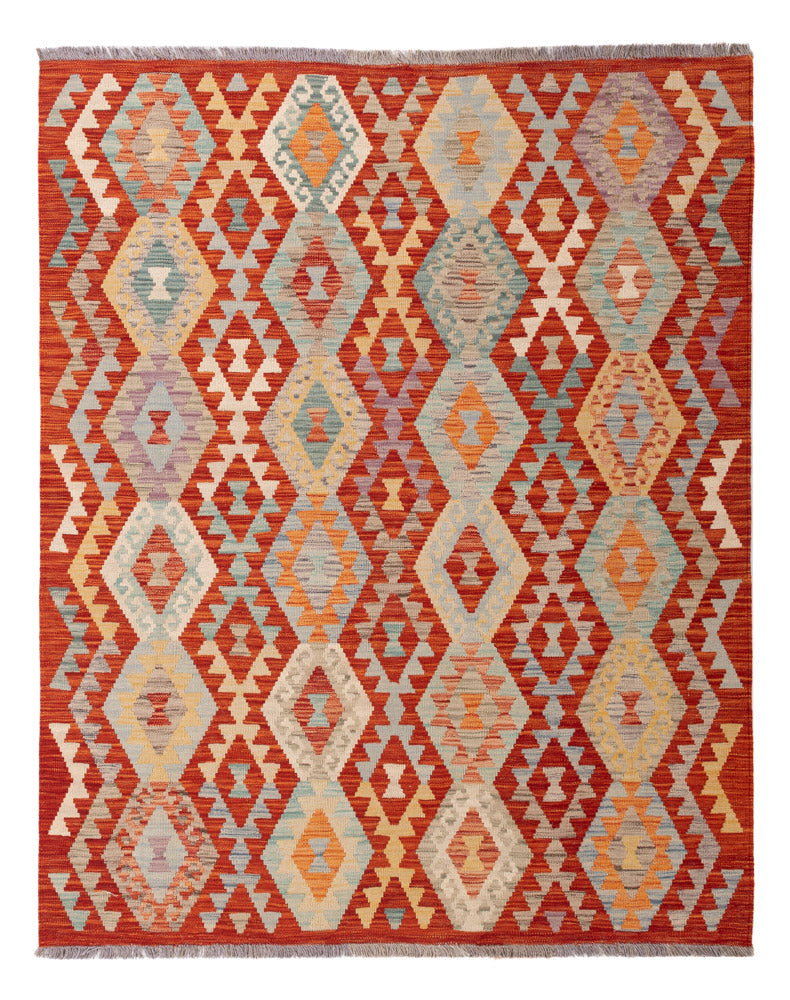 キリム マイメネ 絨毯 194x153cm - ウールラグ