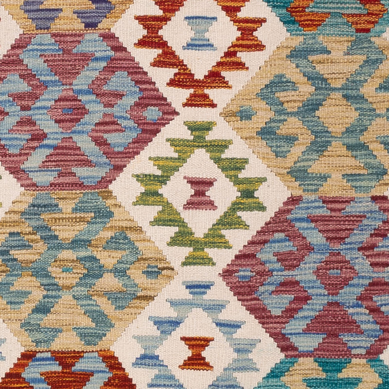 キリム マイメネ 絨毯 195x157cm - ウールラグ