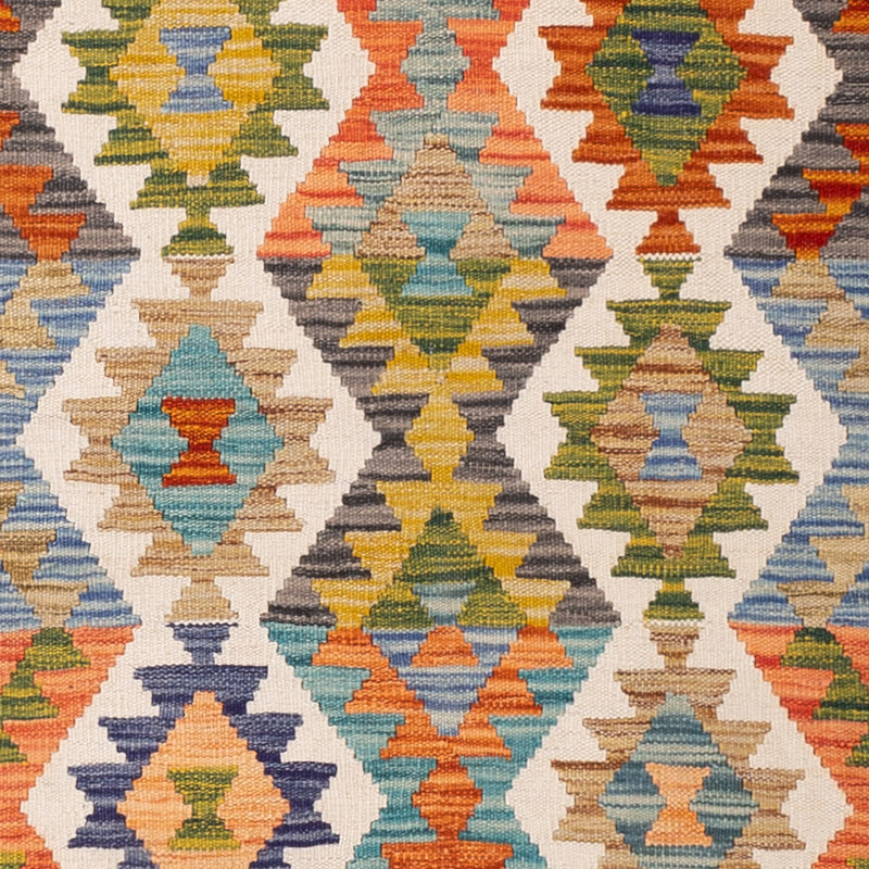 キリム マイメネ 絨毯 197x153cm - ウールラグ