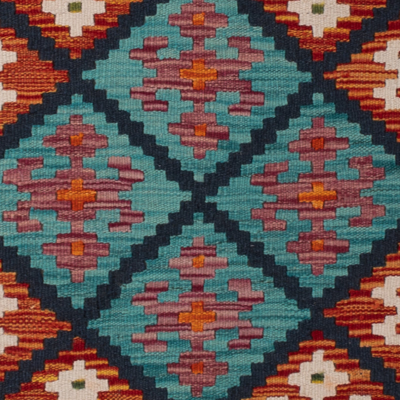 キリム マイメネ 絨毯 145x100cm - ウールラグ