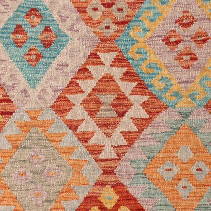 キリム マイメネ 絨毯 198x151cm - ウールラグ