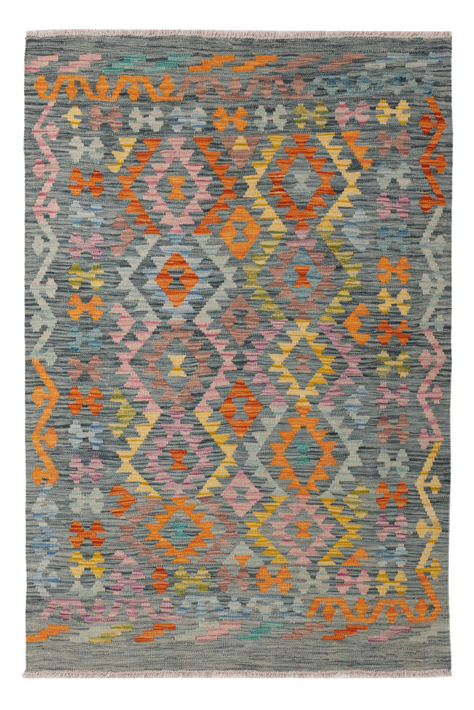 キリム マイメネ 絨毯 152x102cm - ウールラグ
