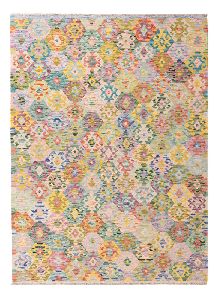 キリム マイメネ 絨毯 243x180cm - ウールラグ