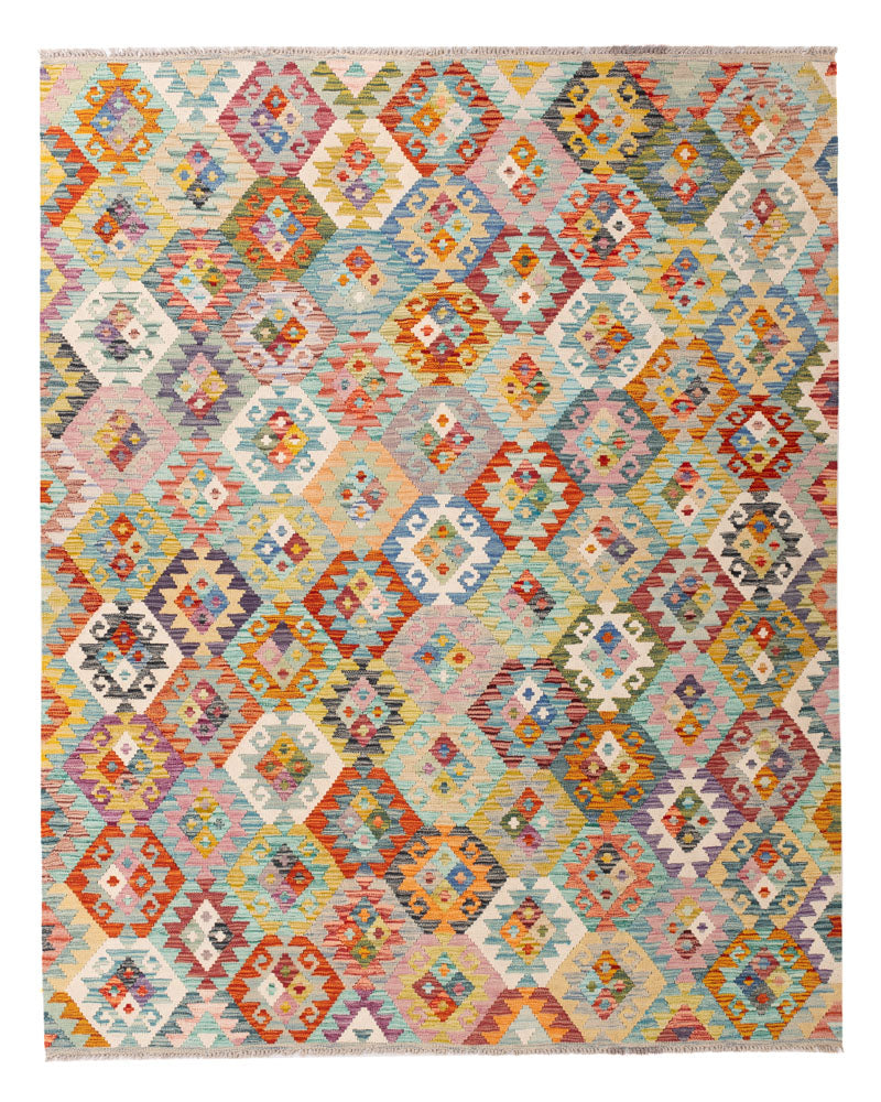 キリム マイメネ 絨毯 236x187cm - ウールラグ