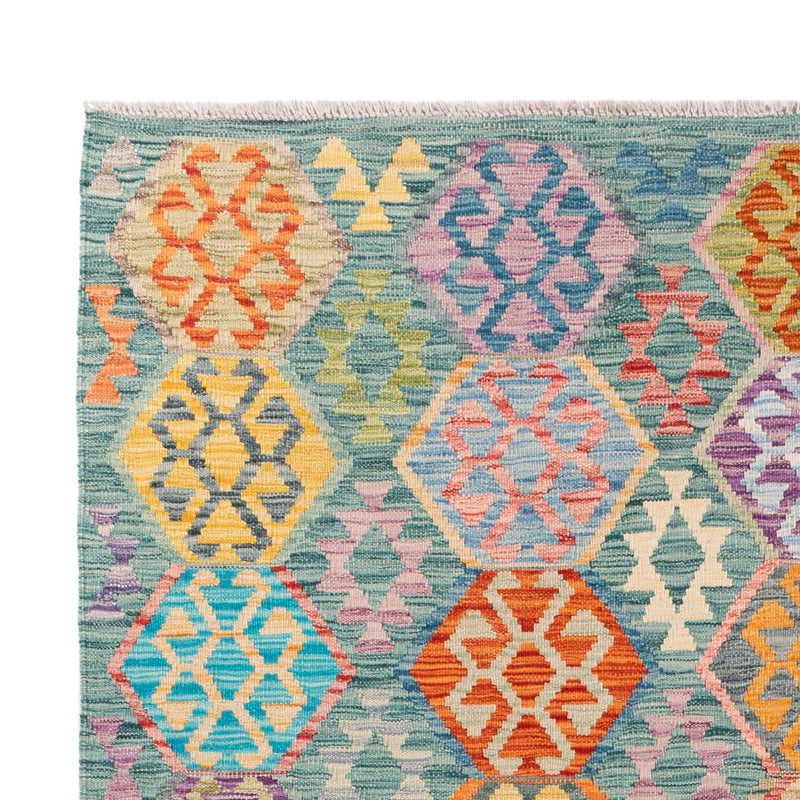 キリム マイメネ 絨毯 252x179cm - ウールラグ