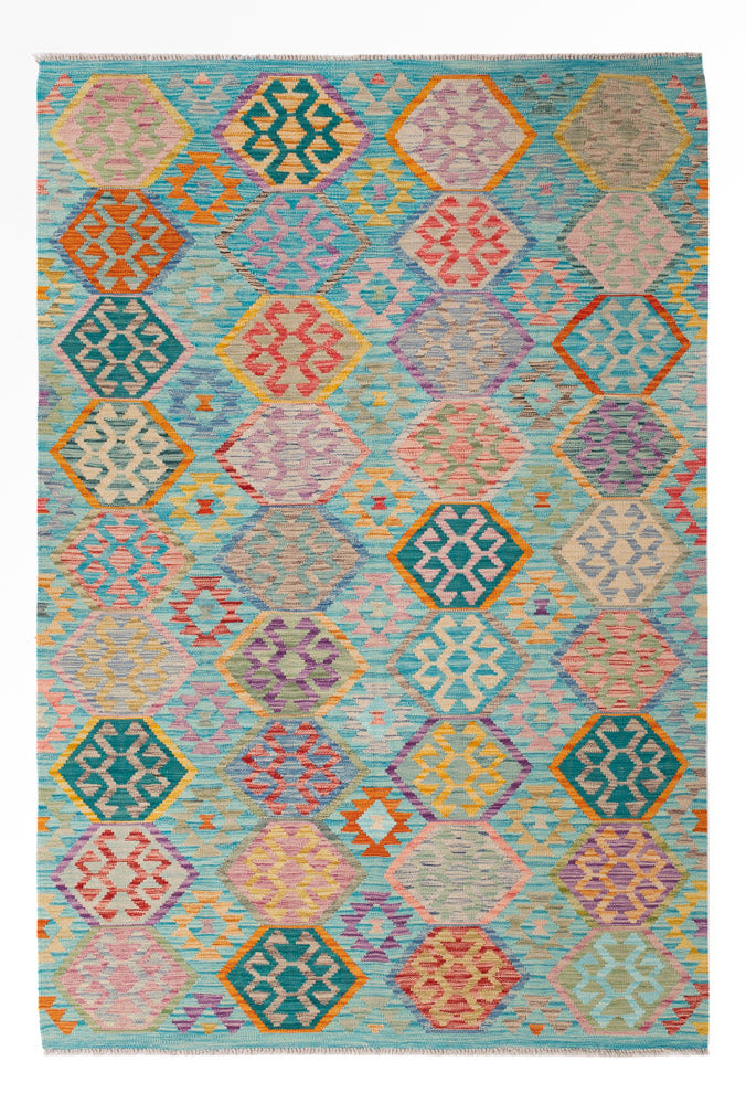 キリム マイメネ 絨毯 250x170cm - ウールラグ