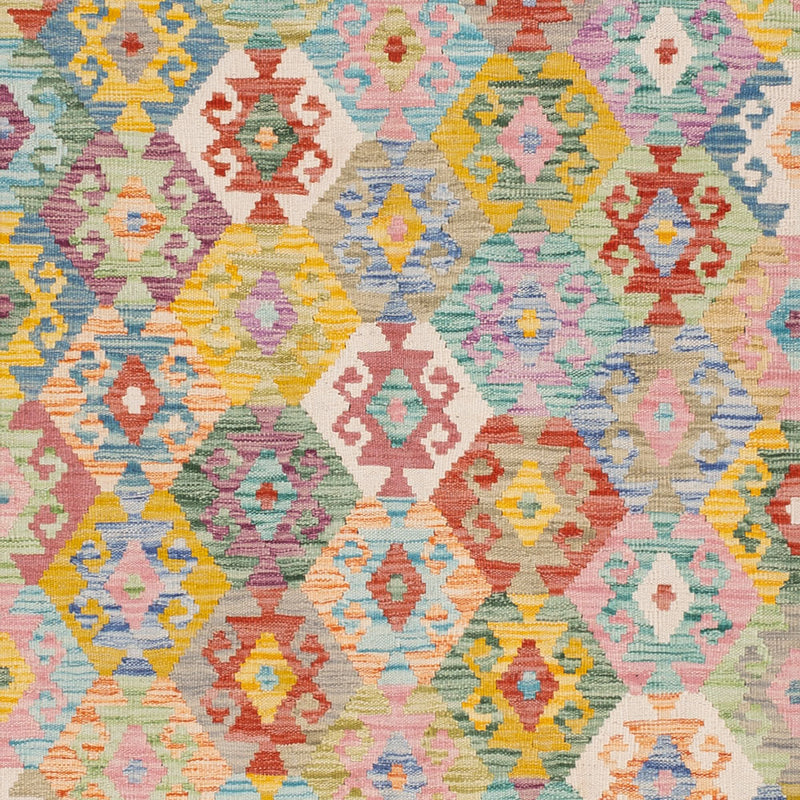 キリム マイメネ 絨毯 246x180cm - ウールラグ