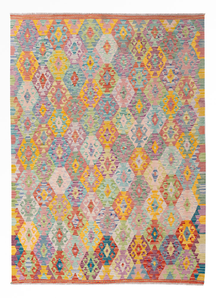 キリム マイメネ 絨毯 245x177cm - ウールラグ