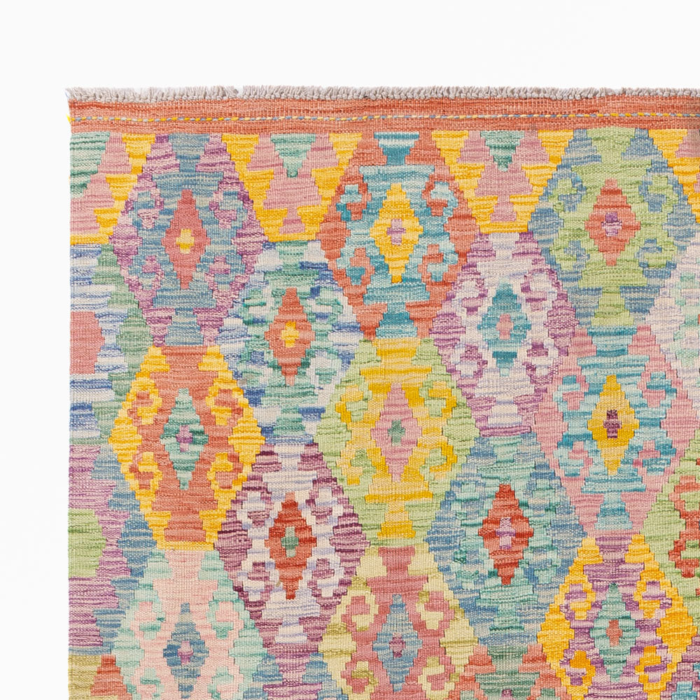 キリム マイメネ 絨毯 245x177cm - ウールラグ