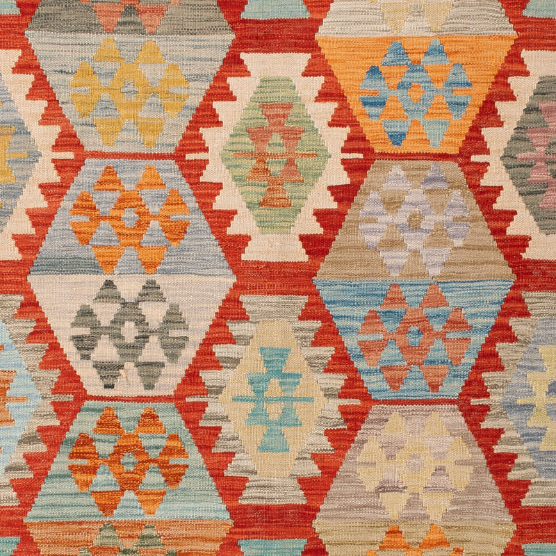 キリム マイメネ 絨毯 241x178cm - ウールラグ