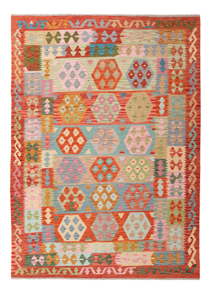 キリム マイメネ 絨毯 243x172cm - ウールラグ